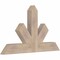 Ekena Millwork Saratoga Smooth Timber Gable Bracket, Douglas Fir, 48"W x 28"H x 3 1/2"D x 5 1/2"F, 14/12 Pitch GBW048X28X0406SAR00SDF - alternate 4